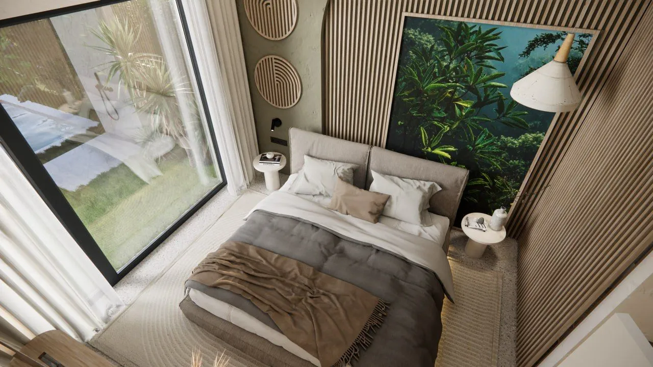 White Residence, апартамент — рендер интерьера 7