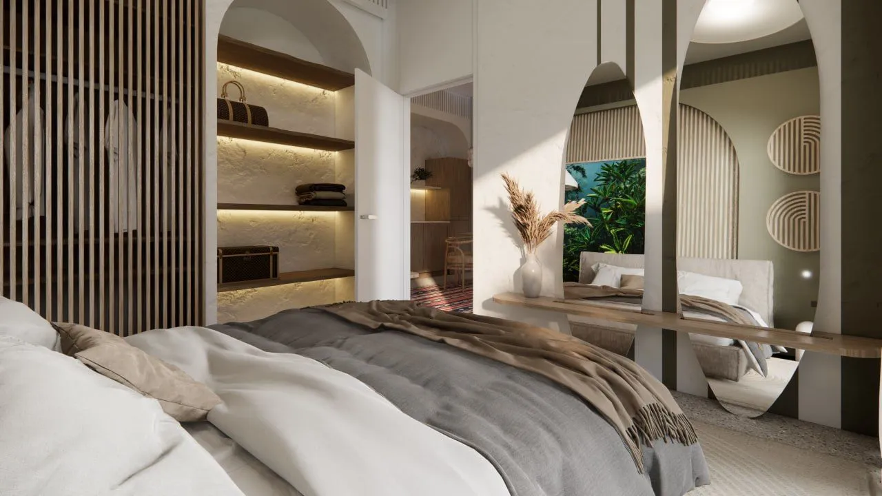 White Residence, апартамент — рендер интерьера 9