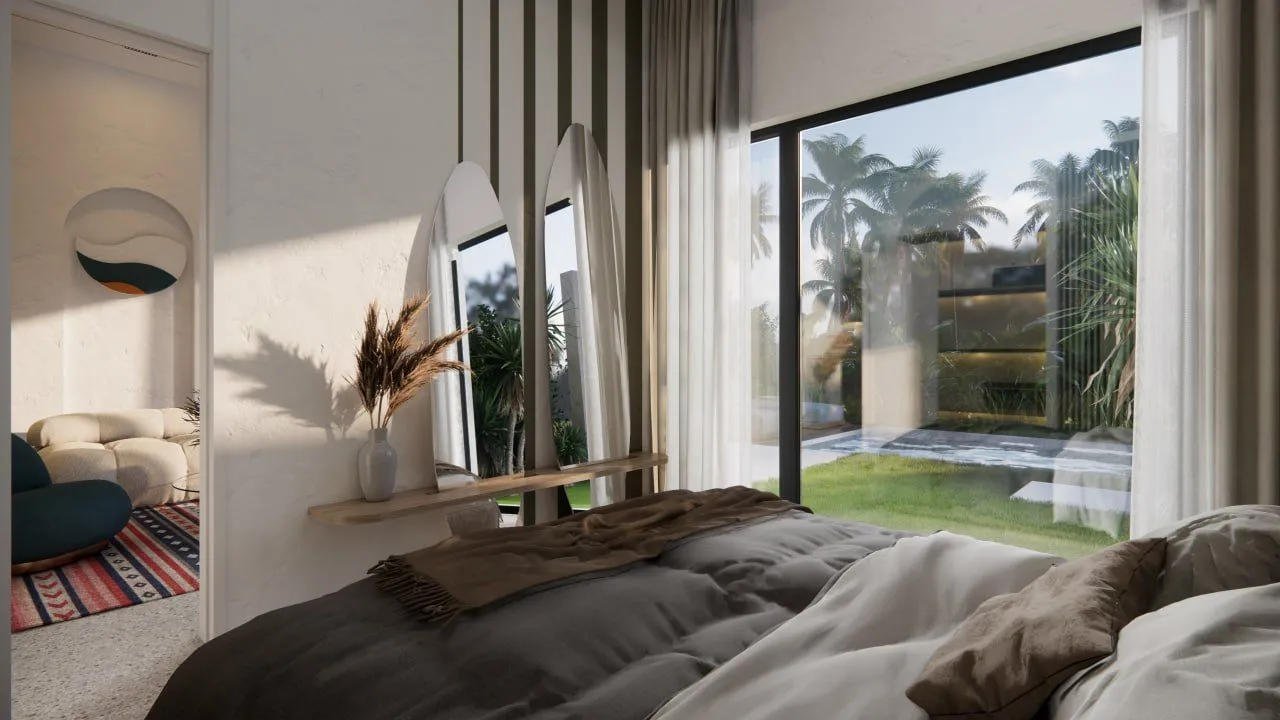 White Residence, апартамент — рендер интерьера 10