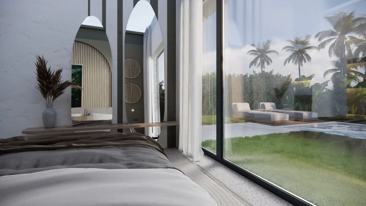 White Residence, апартамент — рендер интерьера 11