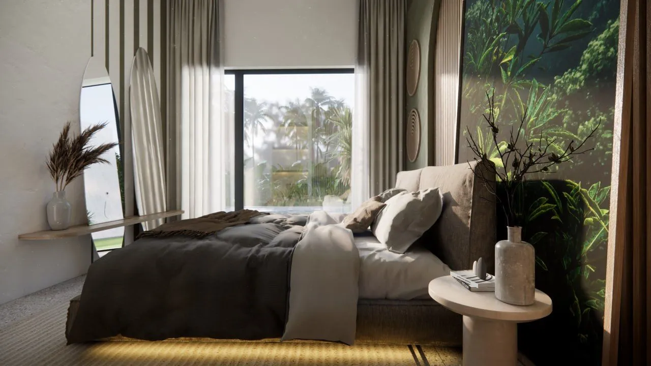 White Residence, апартамент — рендер интерьера 12