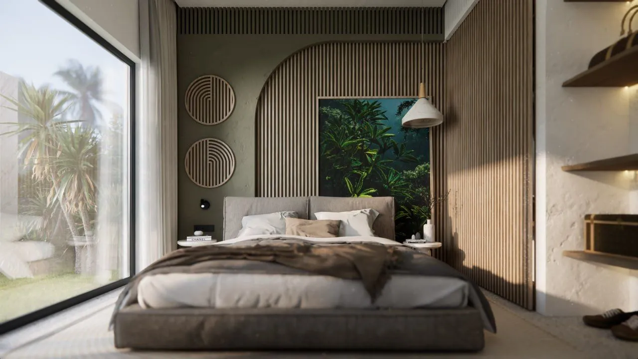 White Residence, апартамент — рендер интерьера 13